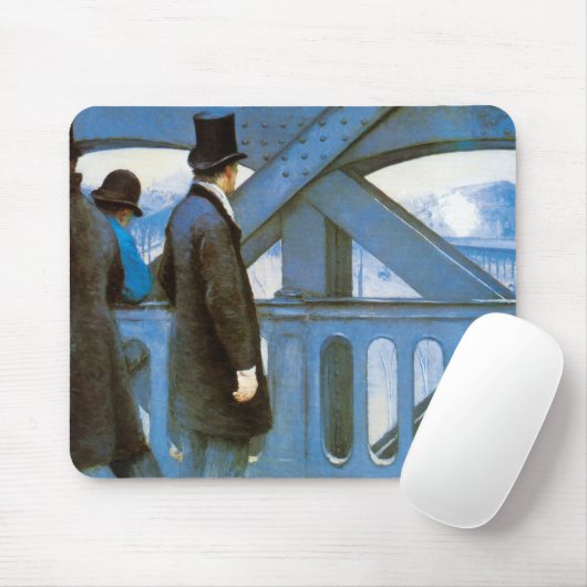 Le Pont de l'Europe von Gustave Caillebotte Mousepad (Mit Mouse)