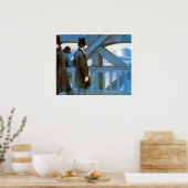 Le Pont de l'Europe von Gustave Caillebotte Poster (Küche)