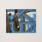 Le Pont de l'Europe von Gustave Caillebotte Puzzle (Horizontal)