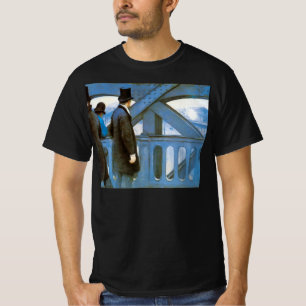 Le Pont de l'Europe von Gustave Caillebotte T-Shirt
