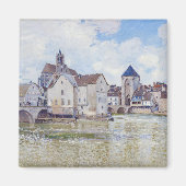 Le Pont de Moret, Alfred Sisley Magnet (Vorne)