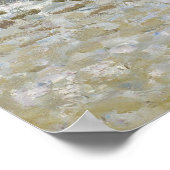 Le Pont de Moret, Alfred Sisley Poster (Ecke)