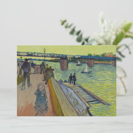 Le Pont de Trinquetaille | Vincent van Gogh (Stehend Vorderseite)