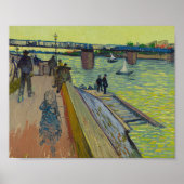 Le Pont de Trinquetaille | Vincent van Gogh Poster (Vorne)