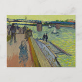 Le Pont de Trinquetaille | Vincent van Gogh Postkarte (Vorderseite)