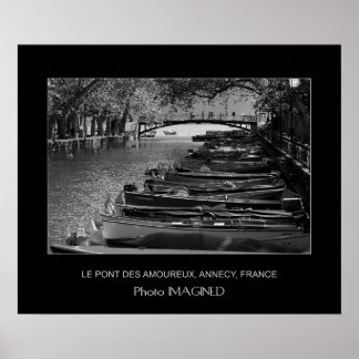 LE PONT DES AMOURS, JAHRE, FRANKREICH POSTER