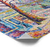 Le Pont Des Arts Paris | Paul Signac | Poster (Ecke)