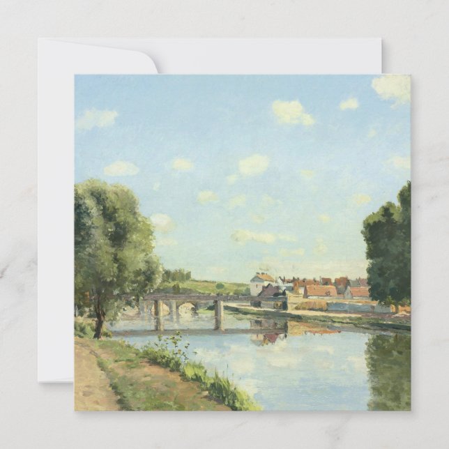 Le Pont Du Chemin De Fer Camille Pissarro (Vorderseite)
