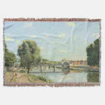 Le Pont Du Chemin De Fer Camille Pissarro
