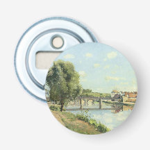 Le Pont Du Chemin De Fer Camille Pissarro