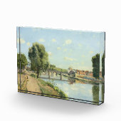 Le Pont Du Chemin De Fer Camille Pissarro Fotoblock (Rechts)