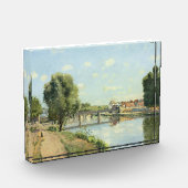 Le Pont Du Chemin De Fer Camille Pissarro Fotoblock (Links)