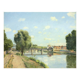 Le Pont Du Chemin De Fer Camille Pissarro Fotodruck