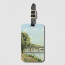 Le Pont Du Chemin De Fer Camille Pissarro Gepäckanhänger