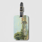 Le Pont Du Chemin De Fer Camille Pissarro Gepäckanhänger (Vorderseite Vertikal)