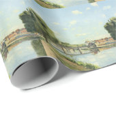 Le Pont Du Chemin De Fer Camille Pissarro Geschenkpapier (Rolleneckpunkt)