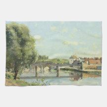 Le Pont Du Chemin De Fer Camille Pissarro