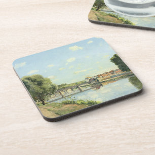 Le Pont Du Chemin De Fer Camille Pissarro Getränkeuntersetzer
