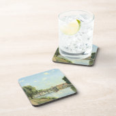 Le Pont Du Chemin De Fer Camille Pissarro Getränkeuntersetzer (Rechte Seite)