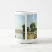 Le Pont Du Chemin De Fer Camille Pissarro Kaffeetasse (Mittel)
