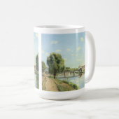 Le Pont Du Chemin De Fer Camille Pissarro Kaffeetasse (VorderseiteRechts)