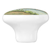 Le Pont Du Chemin De Fer Camille Pissarro Keramikknauf (Seitenansicht)