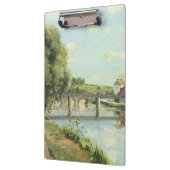 Le Pont Du Chemin De Fer Camille Pissarro Klemmbrett (Links)