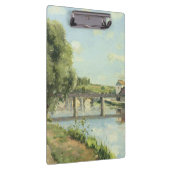 Le Pont Du Chemin De Fer Camille Pissarro Klemmbrett (Rechts)