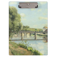 Le Pont Du Chemin De Fer Camille Pissarro