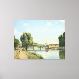 Le Pont Du Chemin De Fer Camille Pissarro Leinwanddruck