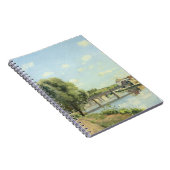 Le Pont Du Chemin De Fer Camille Pissarro Notizblock (Rechte Seite)