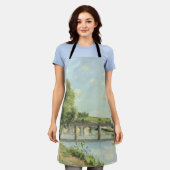 Le Pont Du Chemin De Fer Camille Pissarro Schürze (Getragen)