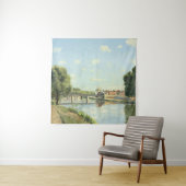 Le Pont Du Chemin De Fer Camille Pissarro Wandteppich (Beispiel)