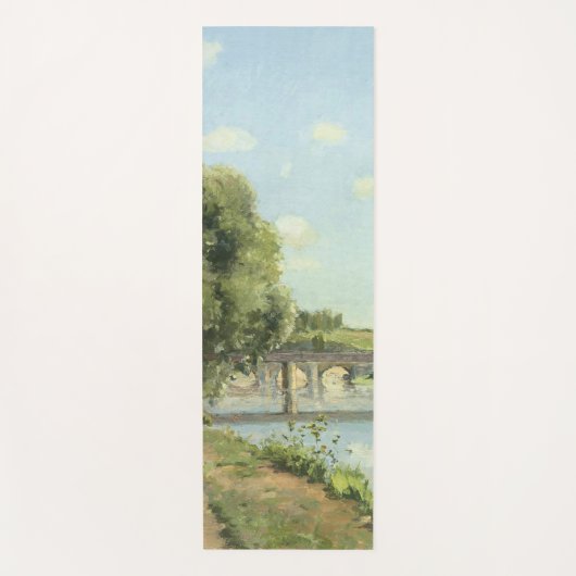 Le Pont Du Chemin De Fer Camille Pissarro Yogamatte (Vorderseite)