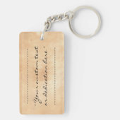 Le Pont-Neuf, Paris Pierre Auguste Renoir-Malerei Schlüsselanhänger (Rückseite)