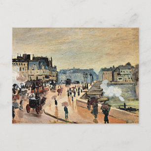 Le Pont Neuf von Claude Monet Postkarte