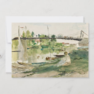 Le Pont sur l'Oise   Berthe Morisot