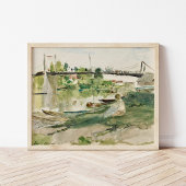 Le Pont sur l'Oise | Berthe Morisot Poster