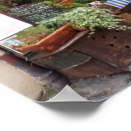 Le Poulbot Print Poster (Ecke)