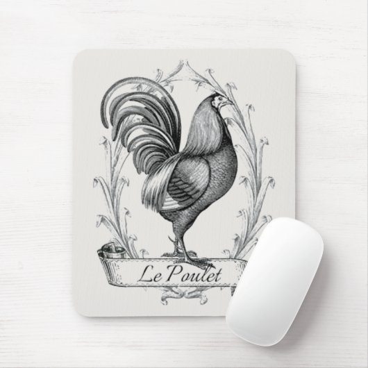 Le Poulet Mousepad (Mit Mouse)