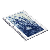 Le Poulpe Colossal 1801 Blue Notizblock (Rechte Seite)