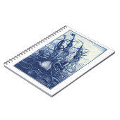 Le Poulpe Colossal 1801 Blue Notizblock (Linke Seite)