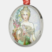 Le Printemps C1895 Silbernes Ornament (Links)