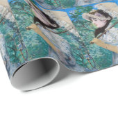 Le Printemps Édouard Manet beeindruckende Malerei Geschenkpapier (Rolleneckpunkt)