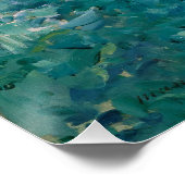 Le Printemps Édouard Manet beeindruckende Malerei Poster (Ecke)