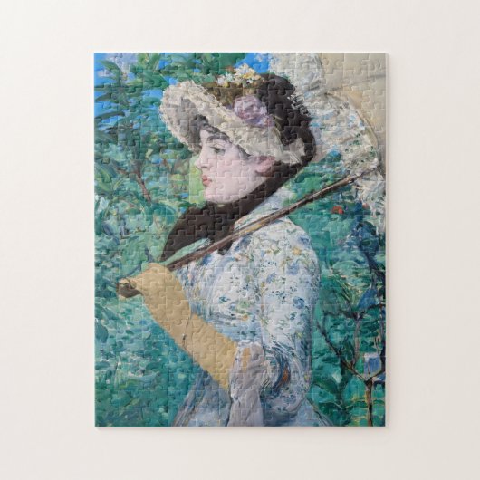 Le Printemps Manet Impressionist Art Malerei Puzzle (Vertikal)