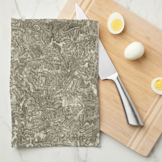 Le Puy Handtuch (Viertel Falte)