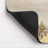 Le Quai d'Orsay, 1839 Mousepad (Ecke)