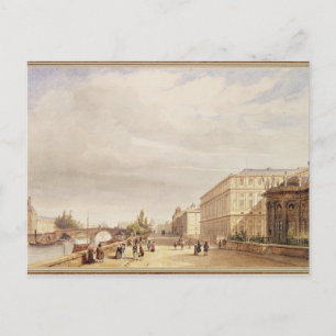 Le Quai d'Orsay, 1839 Postkarte
