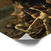 Le radeau de la méduse poster (Ecke)